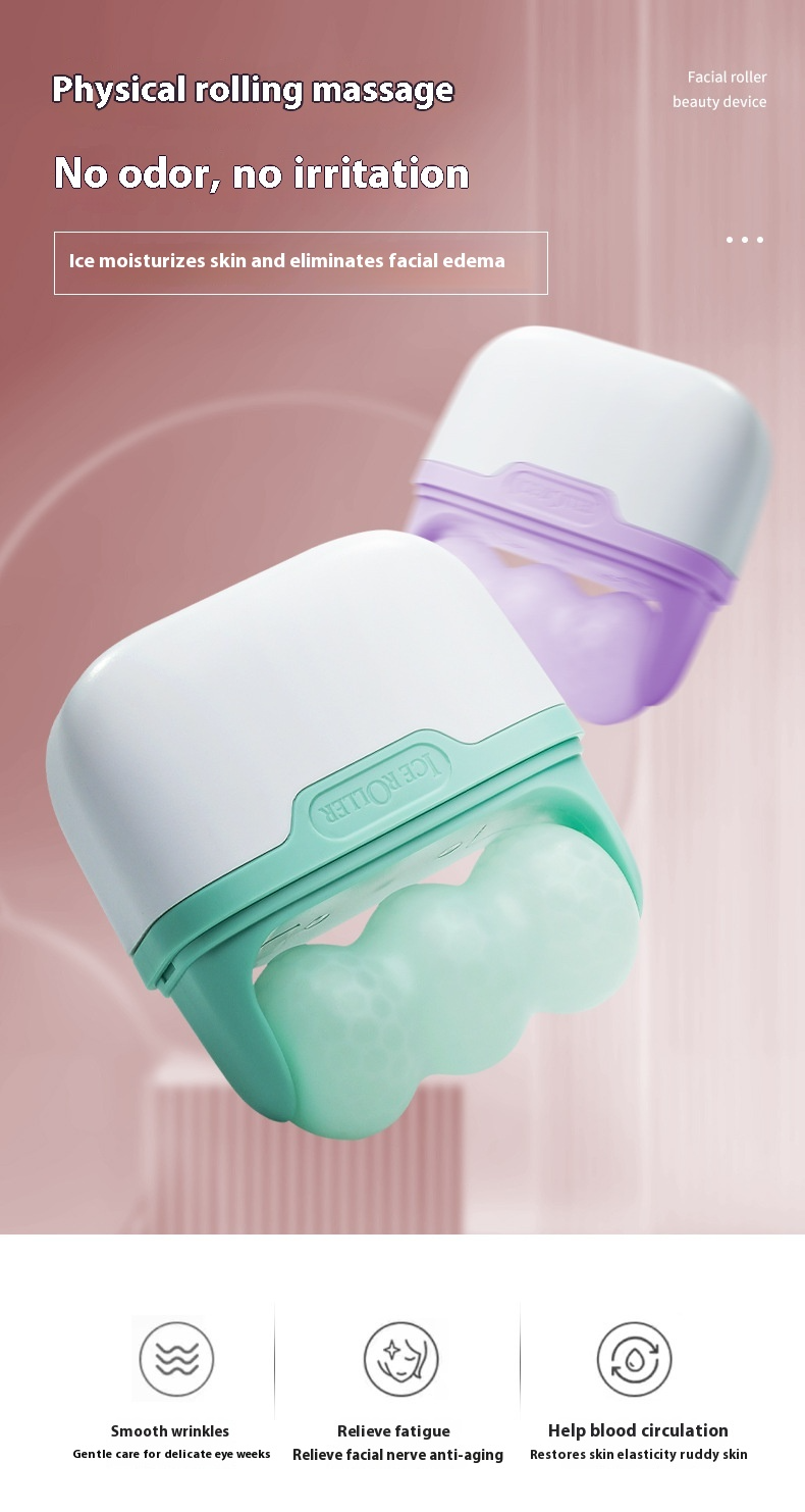 Double-headed Ice Roller Massage Cyro Therapy Device