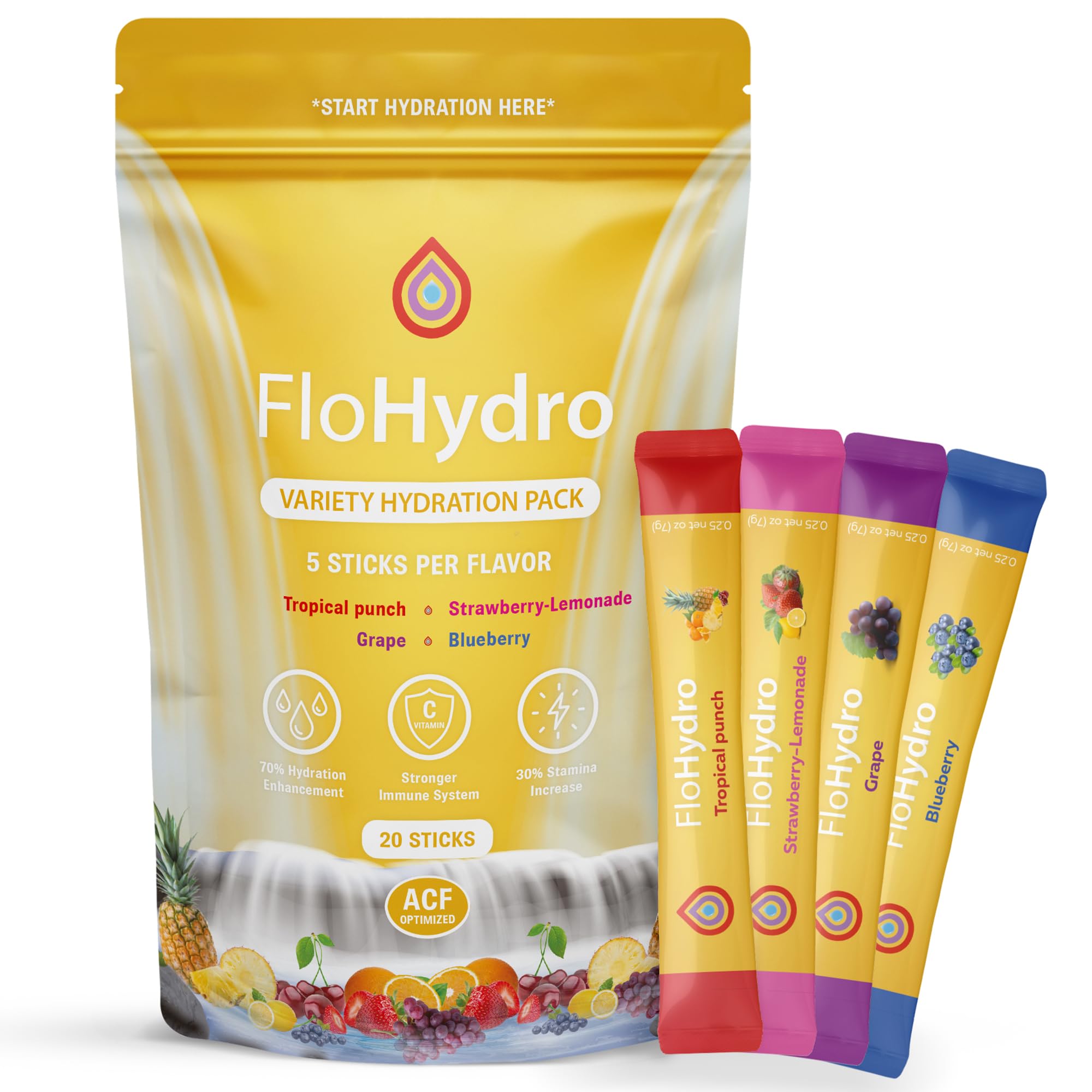 Electrolyte Powder Low Sugar Packets
